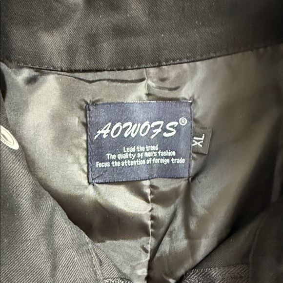 H&M Black Military Field Jacket with Epaulets Size M not XL on Tag - Picture 2 of 5